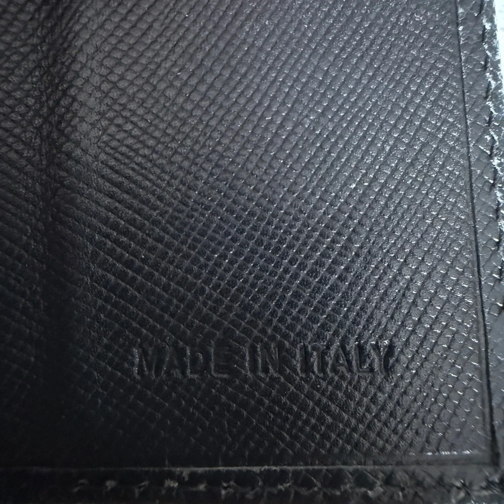 Prada with Silver Accent wallet
